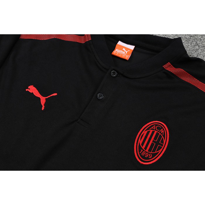 Camiseta Polo del AC Milan 22-23 Negro - Haga un click en la imagen para cerrar